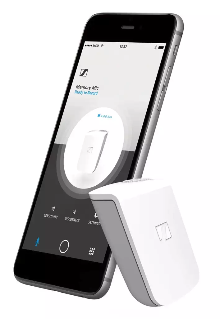 Sennheiser Memory Mic langaton mikrofoni älypuhelimeen - USB- ja mobiili-mikrofonit - 508214 - 1
