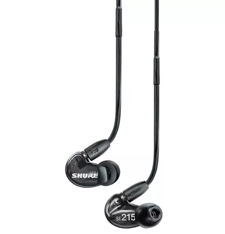 Shure SE215 K mustat in-Ear -kuulokkeet - In-ear-kuulokkeet (nappikuulokkeet) - SE215K - 1